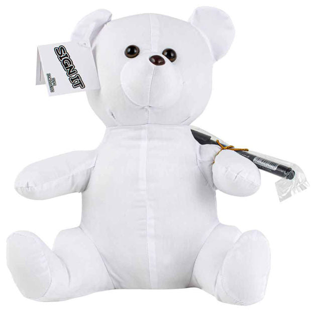 White Signature Bear 25cm