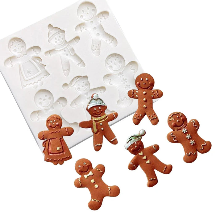 Gingerbread Men Mould Set