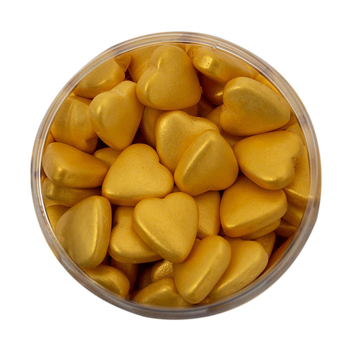 GOLD Hearts (85g) - by Sprinks