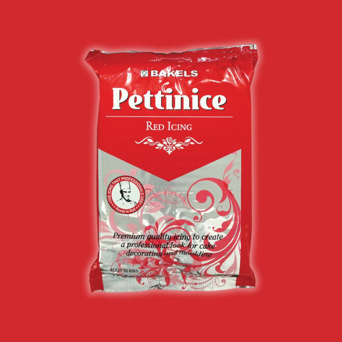 Bakels Pettinice Fondant Red 750g