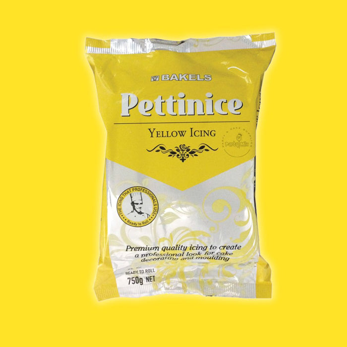 Bakels Pettinice Fondant Yellow 750g