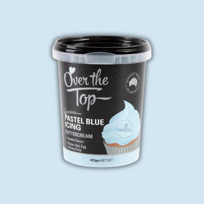 Over The Top Buttercream 425g - Pastel Blue