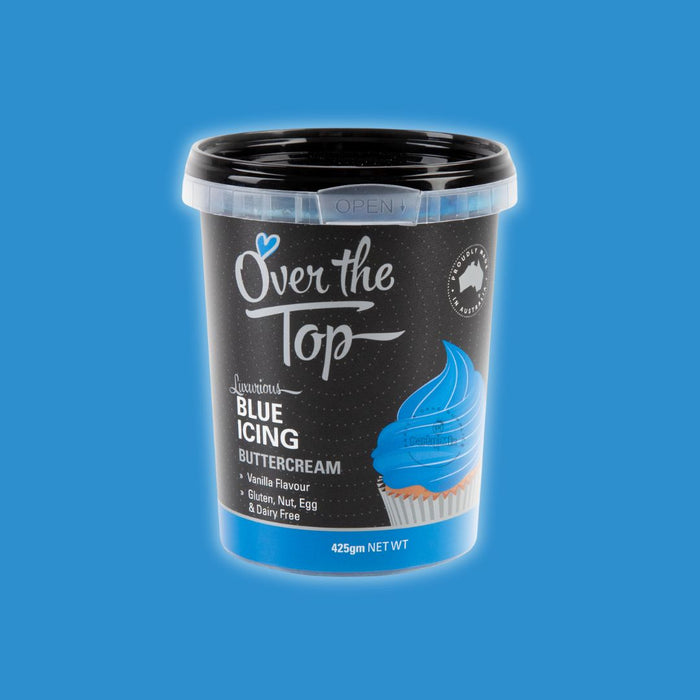 Over The Top Buttercream 425g - Blue