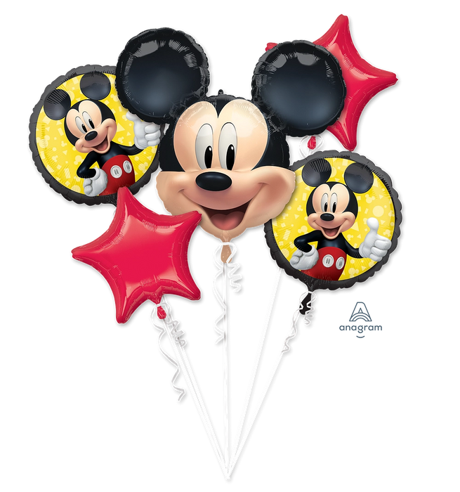 Mickey Mouse Foil Balloon Bouquet