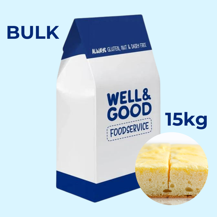 Gluten Free White Sponge Cake Mix 15kg - Well & Good