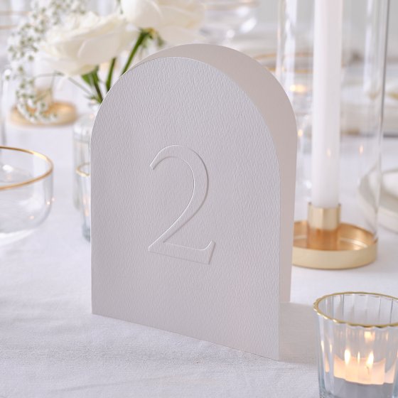 Modern Luxe Table Numbers