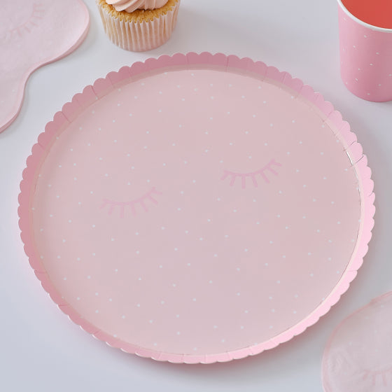 Pamper Party Polka Dot Plates