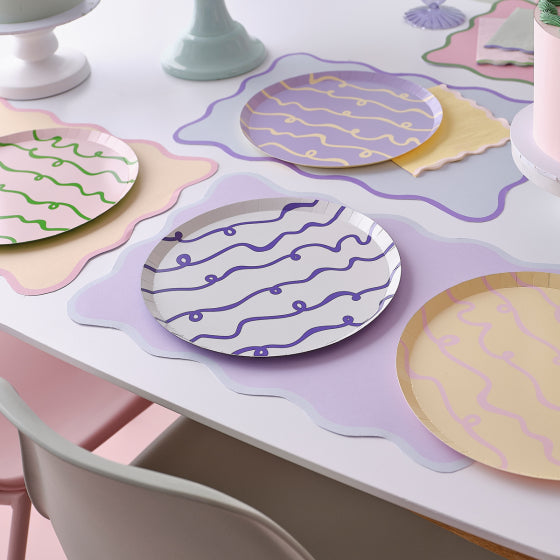 Pastel Wave Pastel Plates NPC