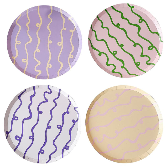 Pastel Wave Pastel Plates NPC