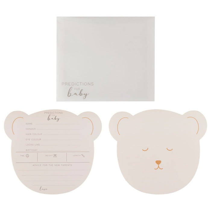 Teddy Bear Baby Shower Advice Cards