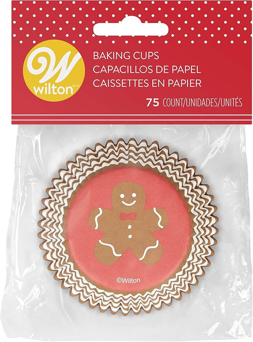 Gingerbread Baking Cups 75pk