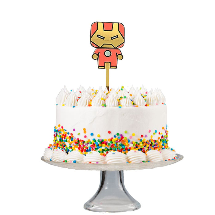 Ironman Acrylic Cake Topper