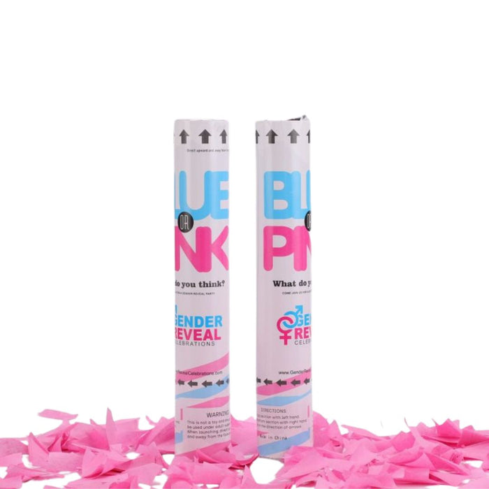 Gender Reveal Confetti & Powder Popper (1)