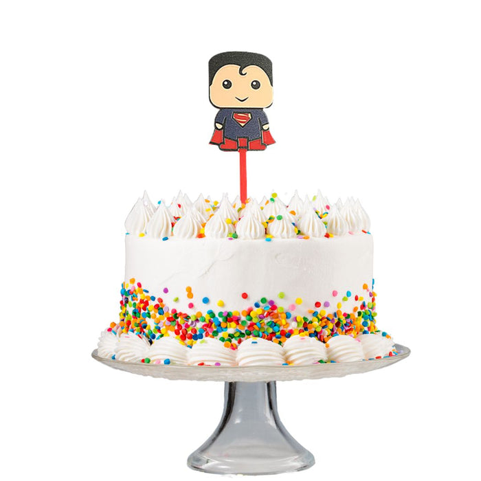 Superman Acrylic Cake Topper