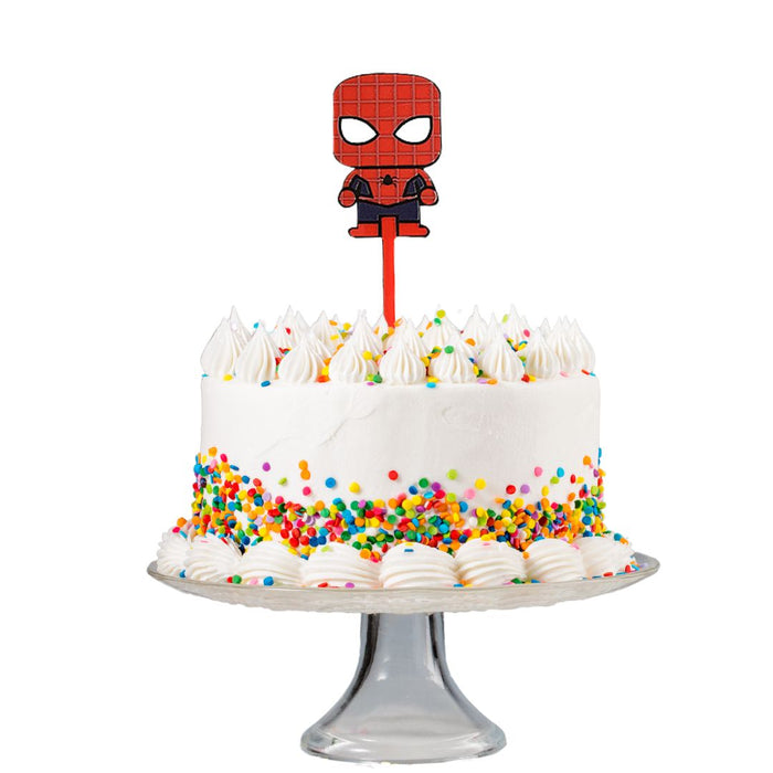 Spiderman Acrylic Cake Topper