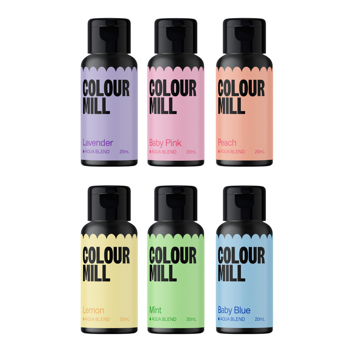 Colour Mill AQUA Pastel Pack (20ml x 6pc)