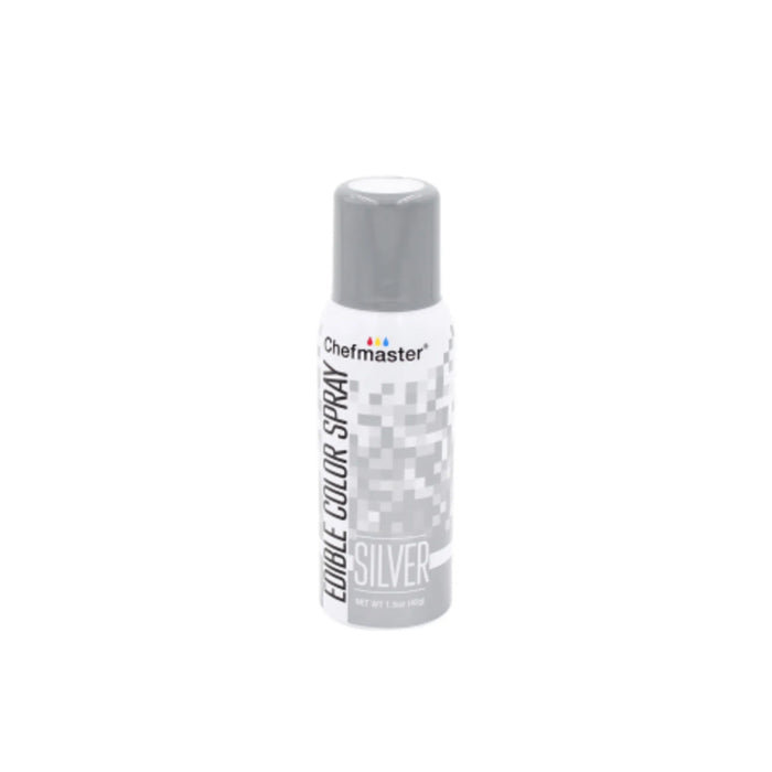 Chefmaster Edible Food Spray Silver 42g