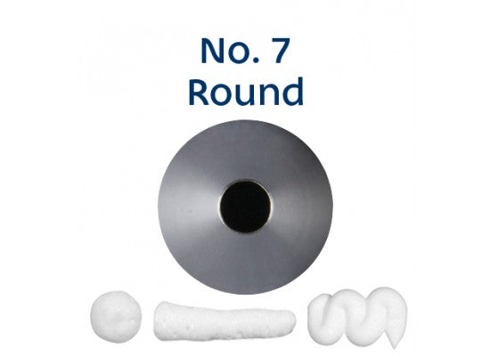 No. 7 Round Piping Tip