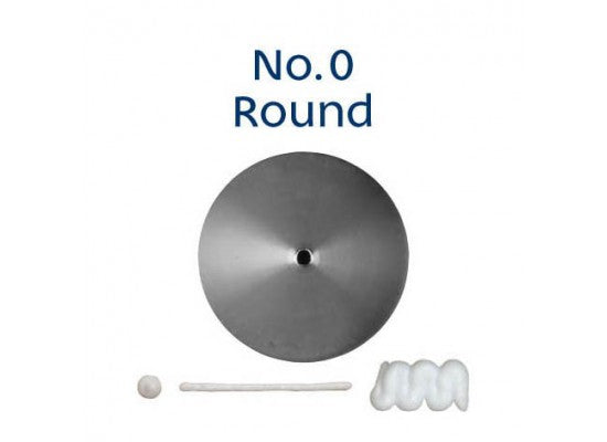 No. 0 Round Piping Tip