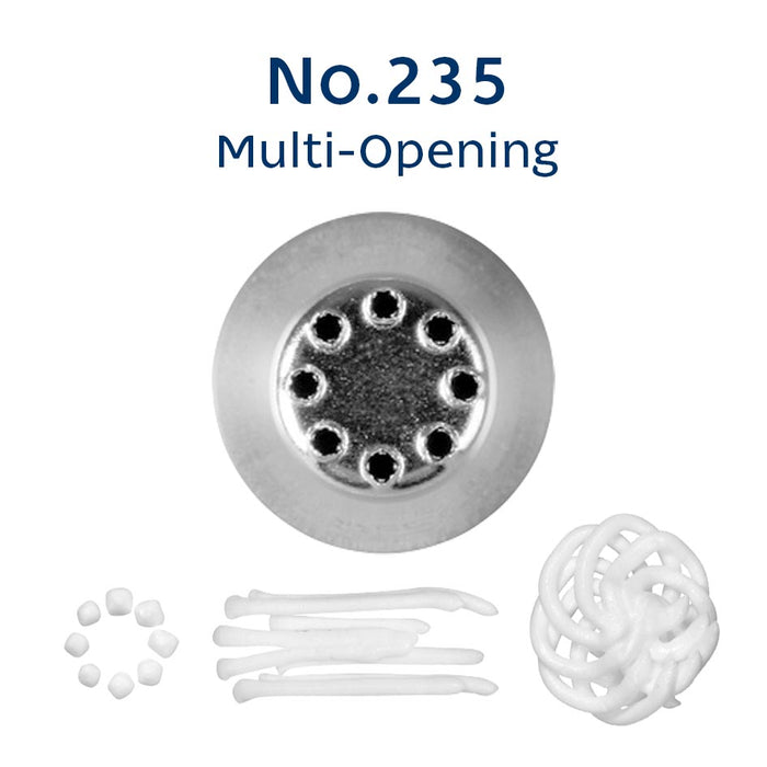 No. 235 Multi-Opening Standard Piping Tip