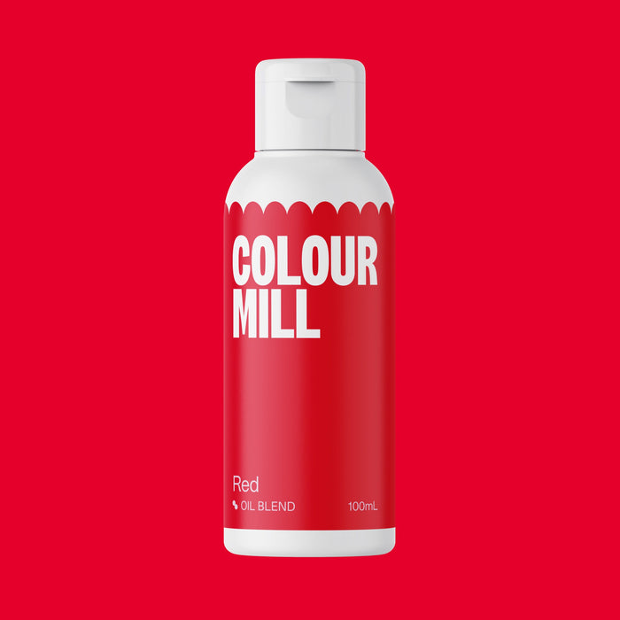 Colour Mill Oil Based Colouring 100ml Red