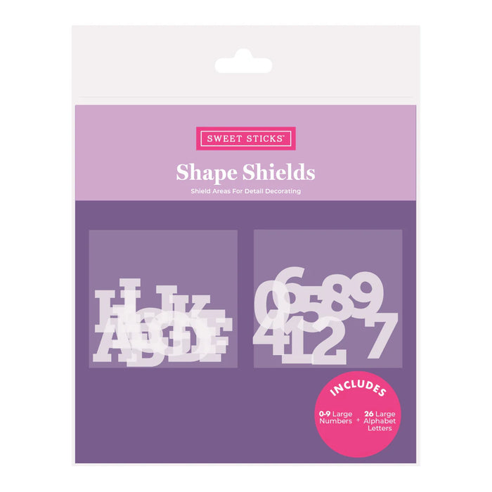 Shape Shields - Alphabet & Numbers