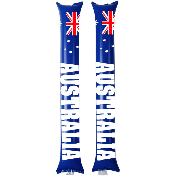 Australia Day Inflatable Cheer Sticks 2pk