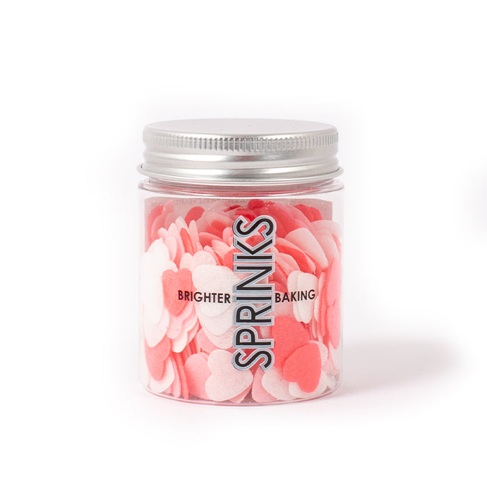 SMALL HEARTS VALENTINE Wafer Decorations (9g) - by Sprinks