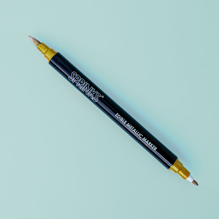 SPRINKS Dual Tip Edible Metallic Pen - GOLD