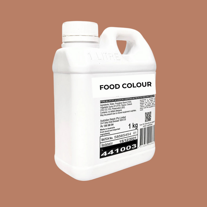 Bakels Liquid Colour 1L - Chocolate Brown *Pre Order*