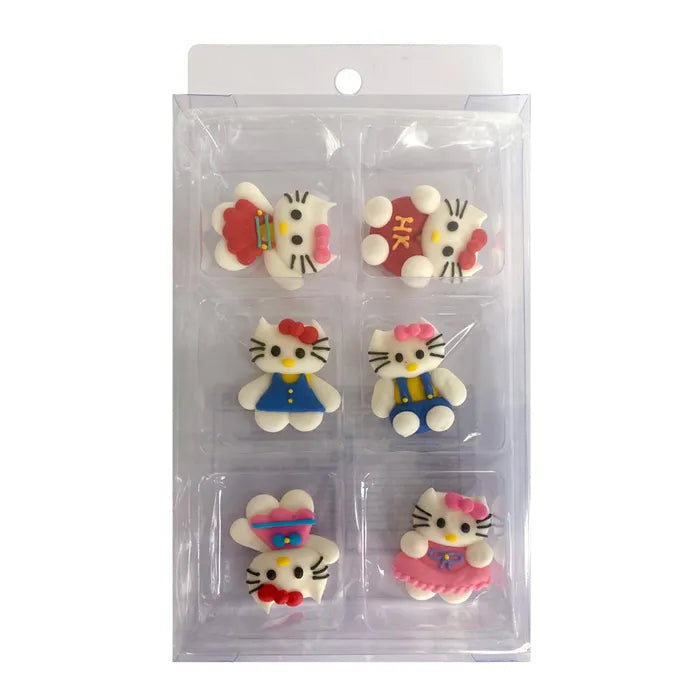 Hello Kitty Sugar Decorations 6pk