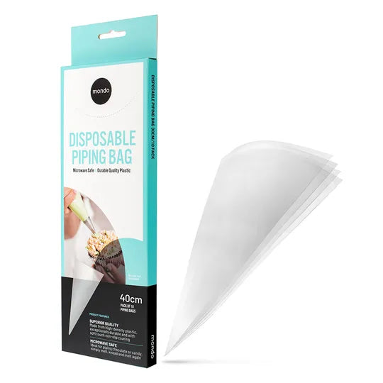 Disposable Piping Bag 10pk - 40cm