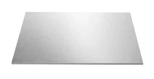 Mondo Cake Board Rectangle Silver - 12x18inch