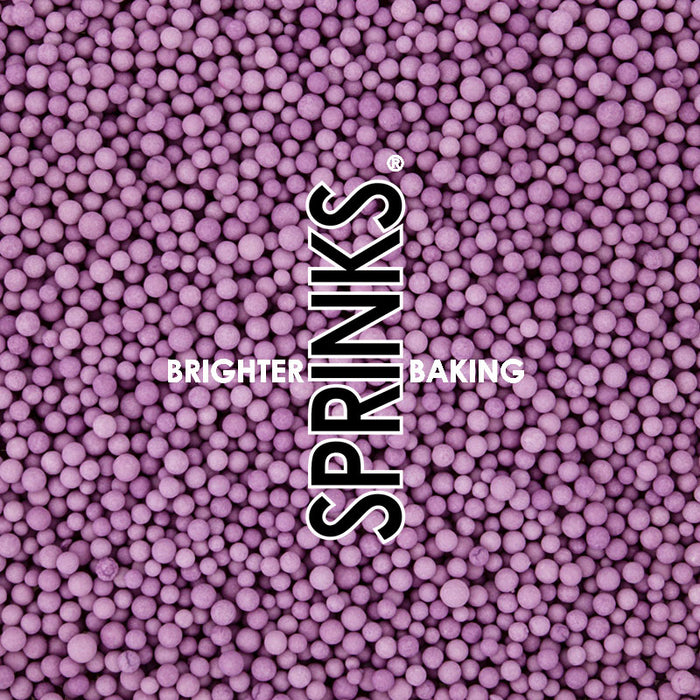 500g PASTEL LILAC Nonpareils - by Sprinks