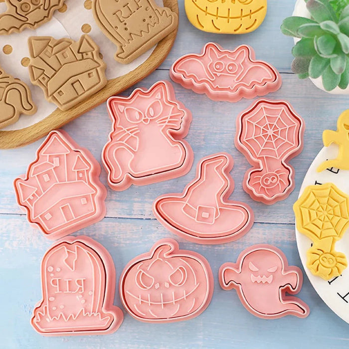 Halloween Cookie Cutter Set 8pc (SET 2)