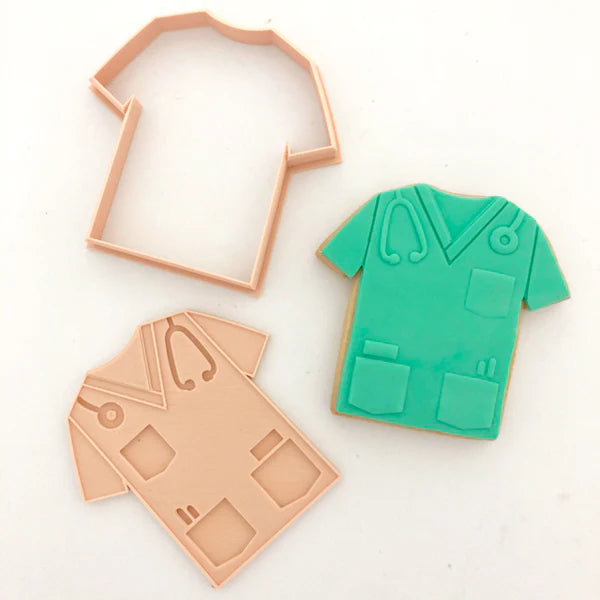 Scrubs 3D Embosser and Cutter Set (Little Biskut)