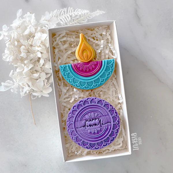 Diwali Candle Cutter & Debosser Set (Little Biskut)