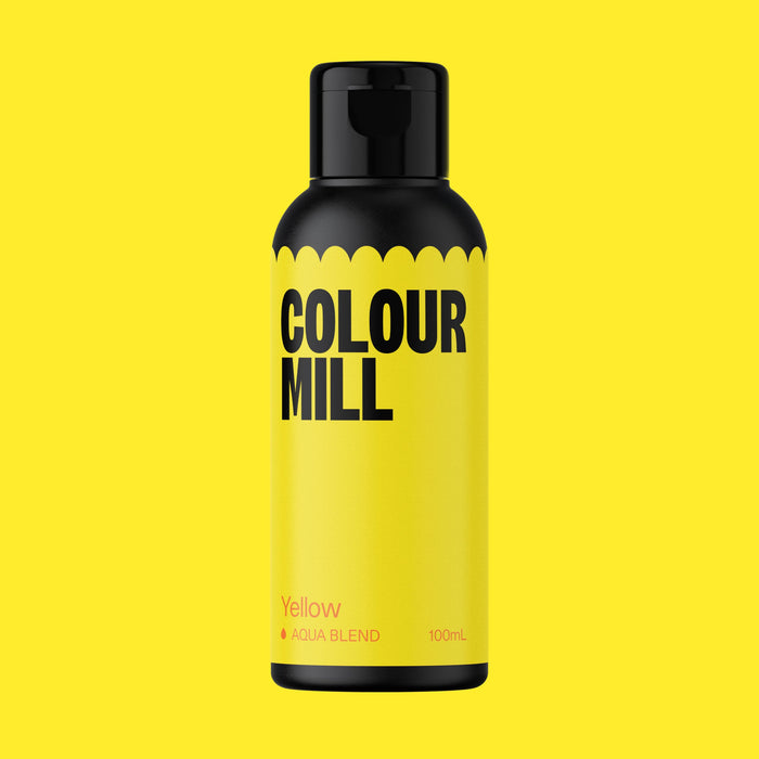 Colour Mill Aqua Based Colouring 100ml Yellow