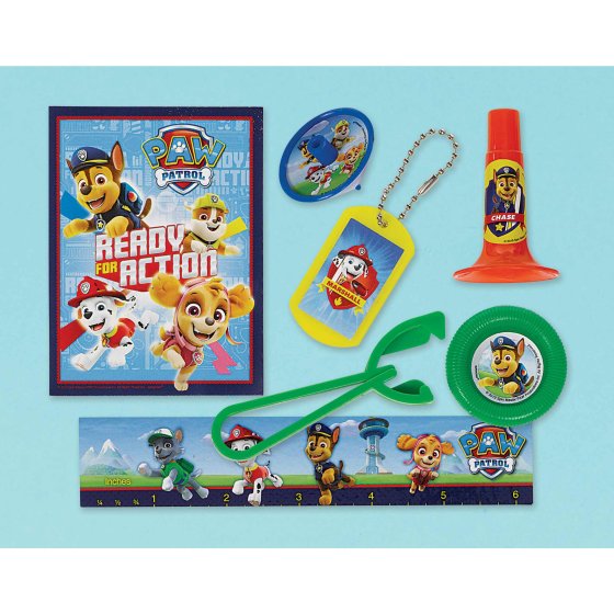 Paw Patrol Adventures Mega Mix Favors Value Pack