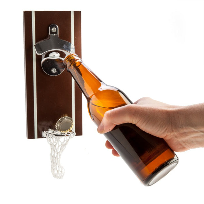 Magnetic Beer Basket Bottle Opener