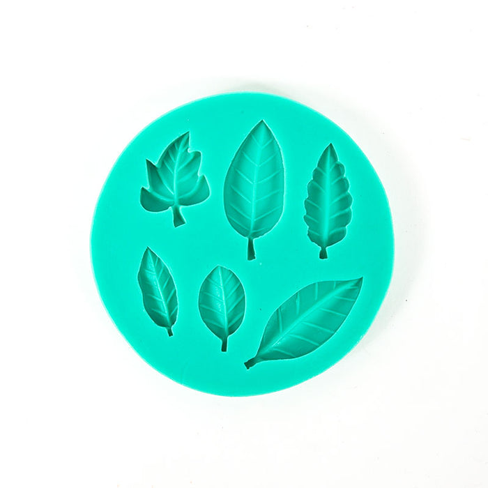 Silicone Mould - MIXED LEAVES